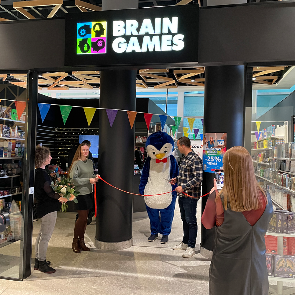 Компанию арендаторов т/ц «Olimpia» пополнил магазин «Brain Games»