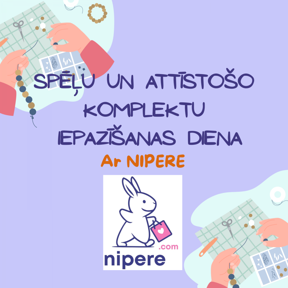 🪁 Spēļu un attīstošo komplektu iepazīšanas diena 24. oktobrī