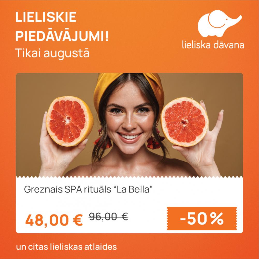 Lieliskie% – augusta mēneša izdevīgākie atlaižu piedāvājumi no “Lieliska dāvana”!