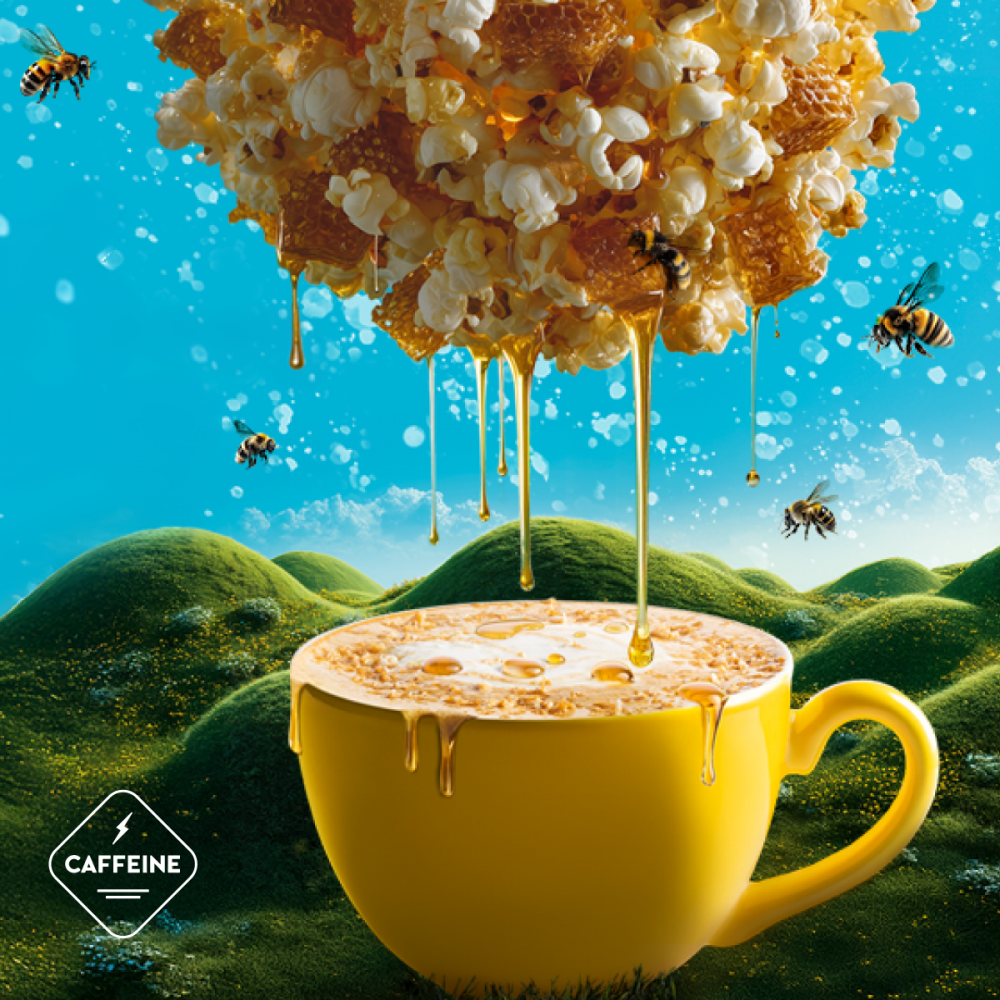 🐝 Iepazīsti  - medaini salda, maiga un ziedoša. Gluži kā pavasara pļava Tavā krūzē 🌼