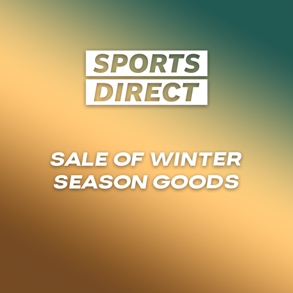 Sale of winter season goods