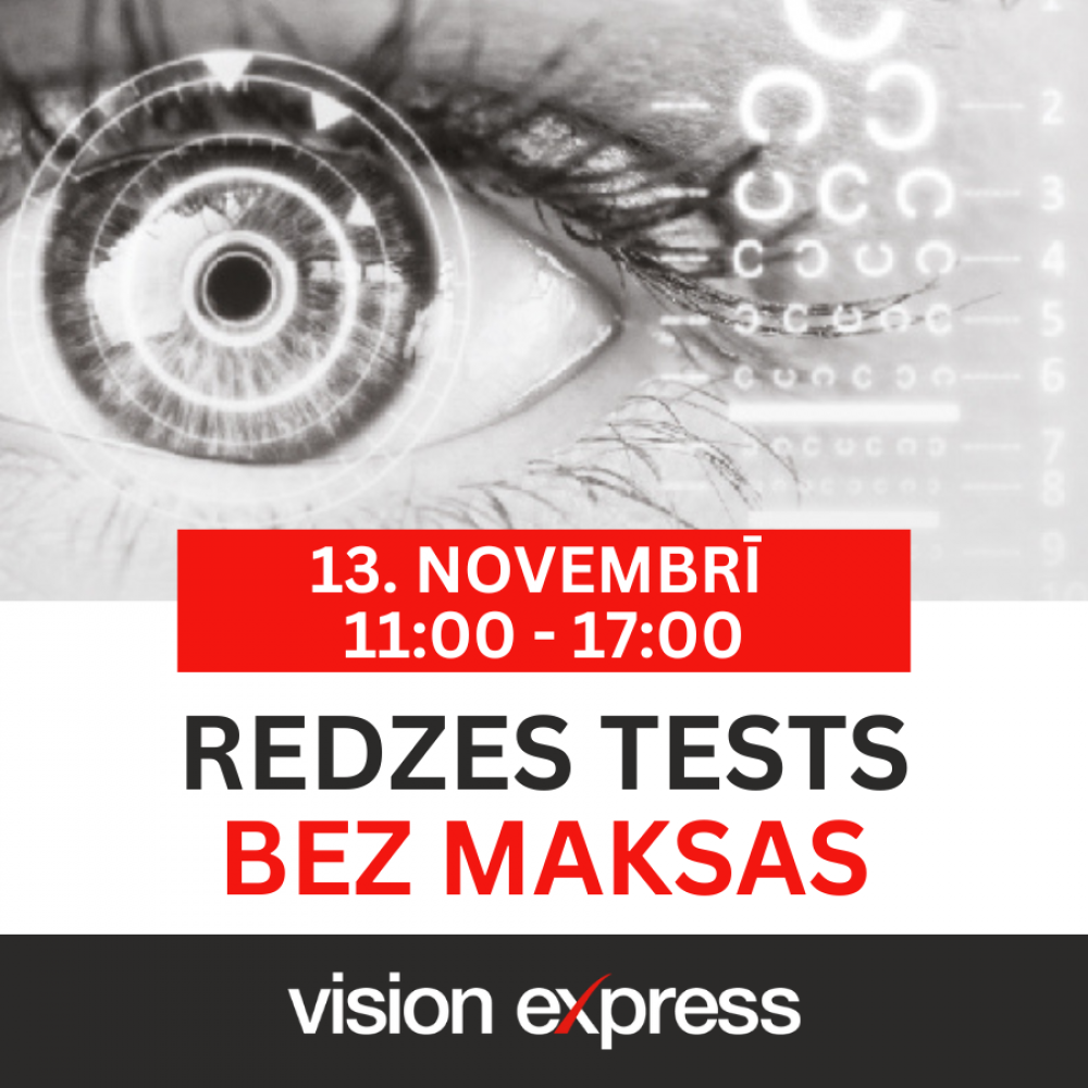 Vision Express Redzes diena 13.11.