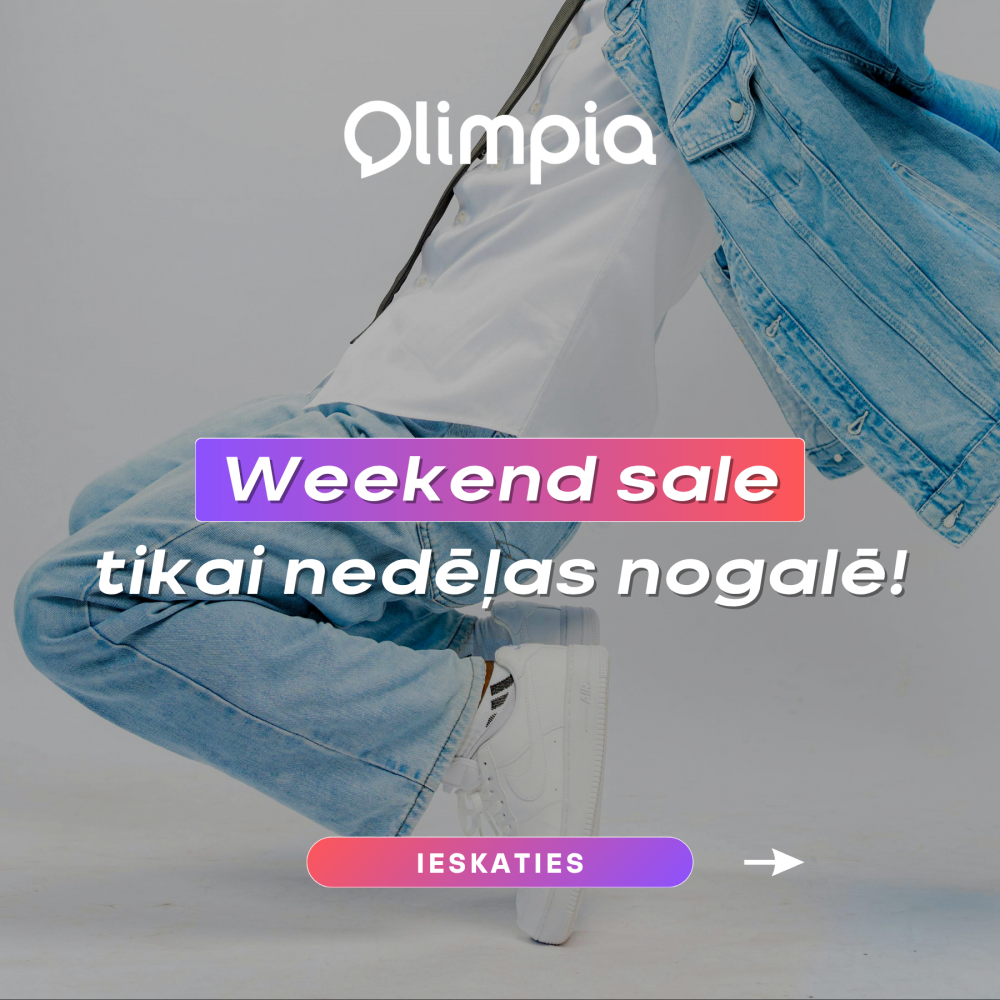 ‼️ IZMANTO IESPĒJU! Ekskluzīvi WEEKENDSALE piedāvājumi 21.-23.08. 🛍️