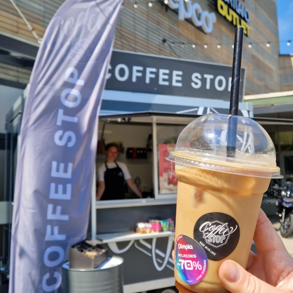 🌟 Vasaras JAUNUMS i/c Olimpia skvērā - COFFEE STOP ☕