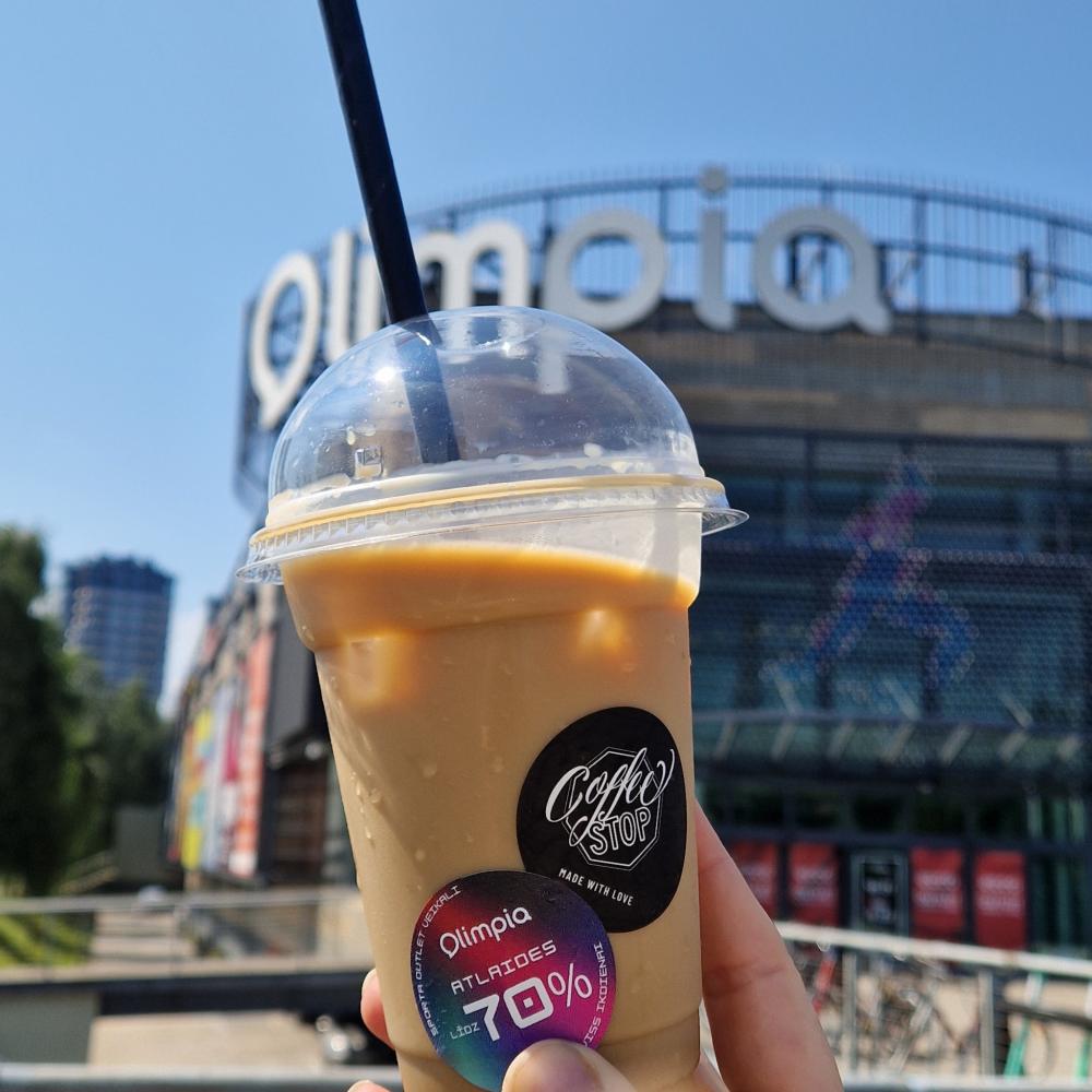 🌟 Vasaras JAUNUMS i/c Olimpia skvērā - COFFEE STOP ☕