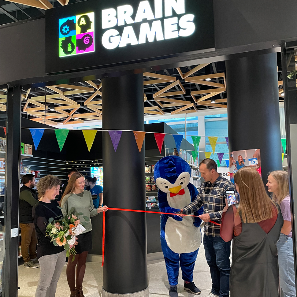The shopping centre Olimpia continues to increase the number of tenants by opening a store of the leading Baltic board game company Brain Games also in its premises. Brain Games offers a wide range of interesting, exciting and high-quality board games for children, families, adults with the aim of developing the culture and market of board games not only in Latvia, but also in the other Baltic States. The shopping centre Olimpia continues to increase the number of tenants by opening a store of the leading Baltic board game company Brain Games also in its premises. Brain Games offers a wide range of interesting, exciting and high-quality board games for children, families, adults with the aim of developing the culture and market of board games not only in Latvia, but also in the other Baltic States.