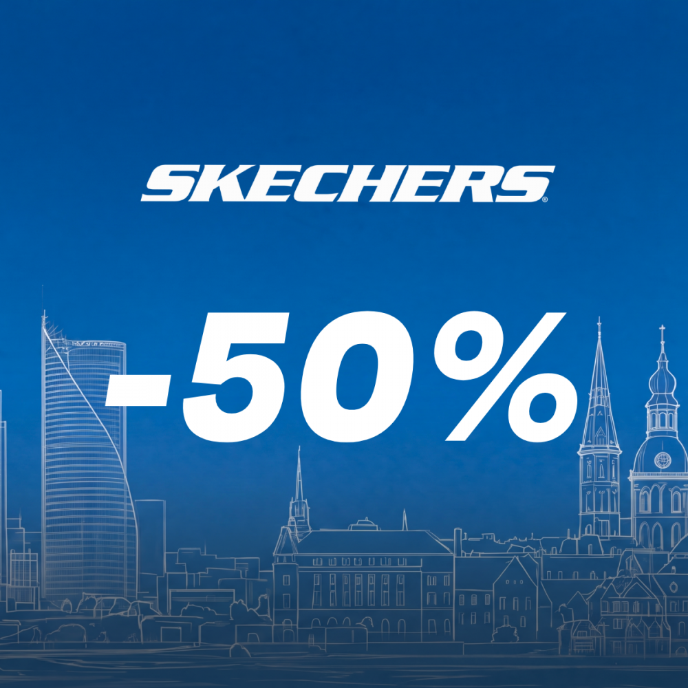 👟 Iegādājoties vismaz 2 preces, 50% atlaide* sākot no OTRĀS preces! 👟