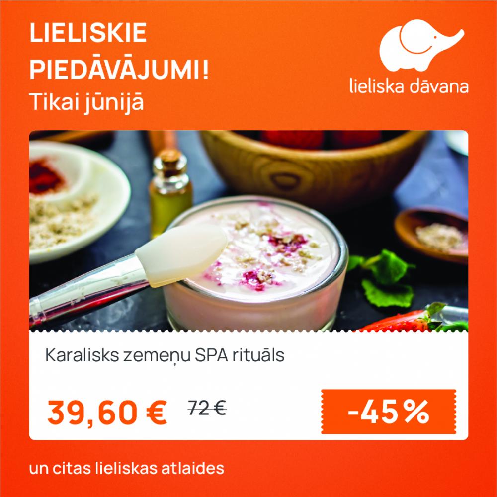 Lieliskie% – the best deals of the month from the National gift card expert in Latvia “Lieliska dāva