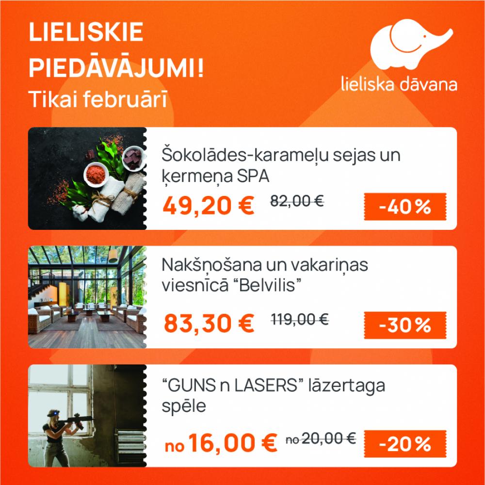 Lieliskie% – the most profitable discount offers of the month