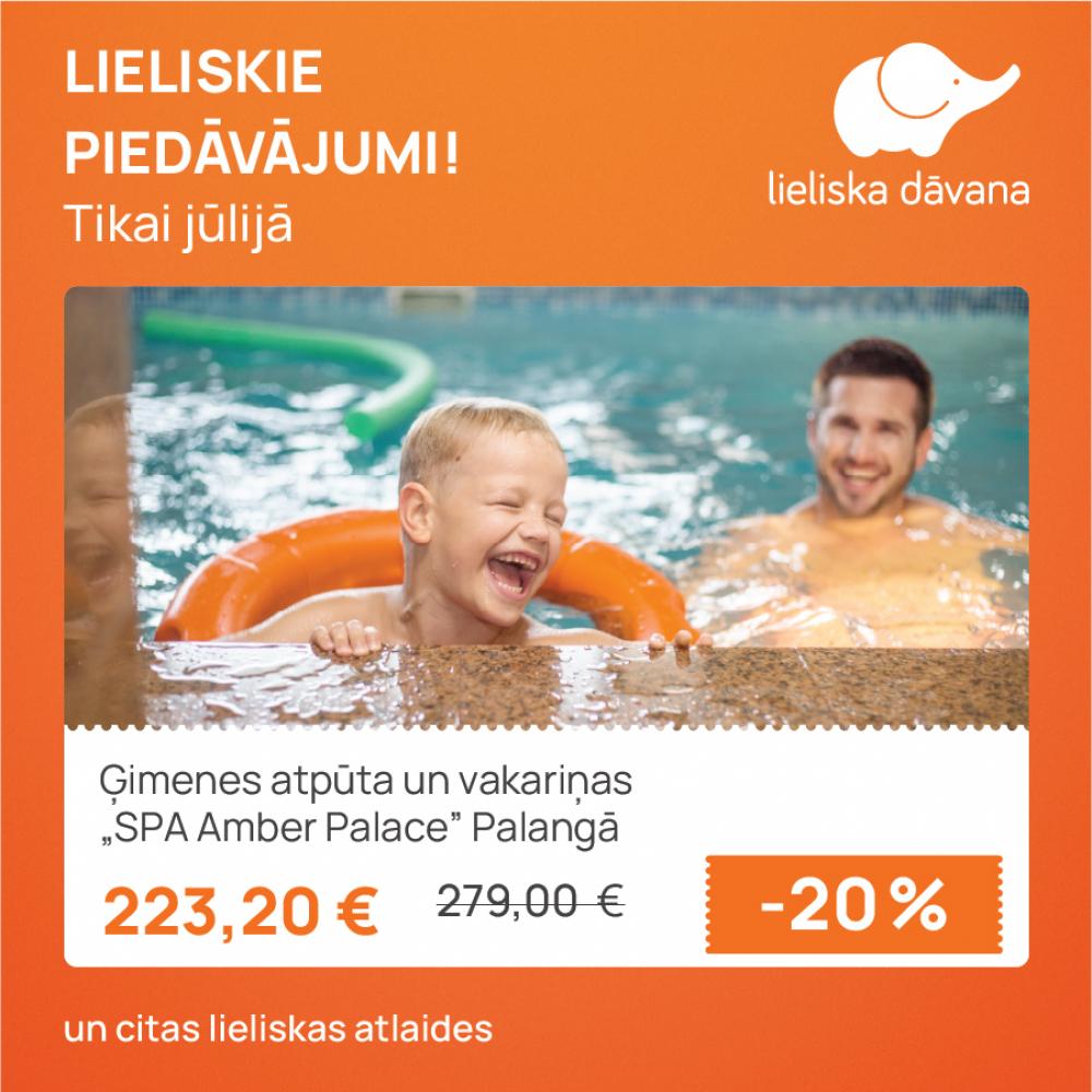 Lieliskie% – jūlija mēneša izdevīgākie atlaižu piedāvājumi no “Lieliska dāvana”!