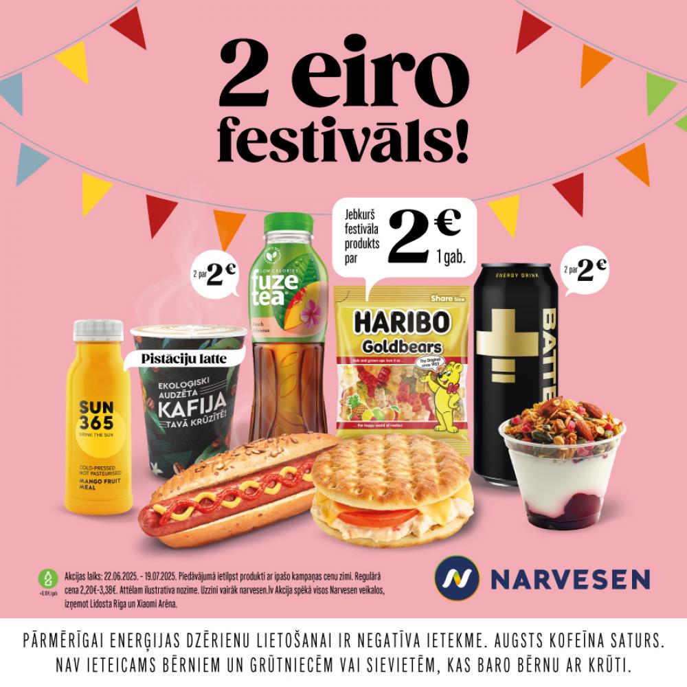 Narvesen 2 eiro festivāls Narvesen 2 eiro festivāls