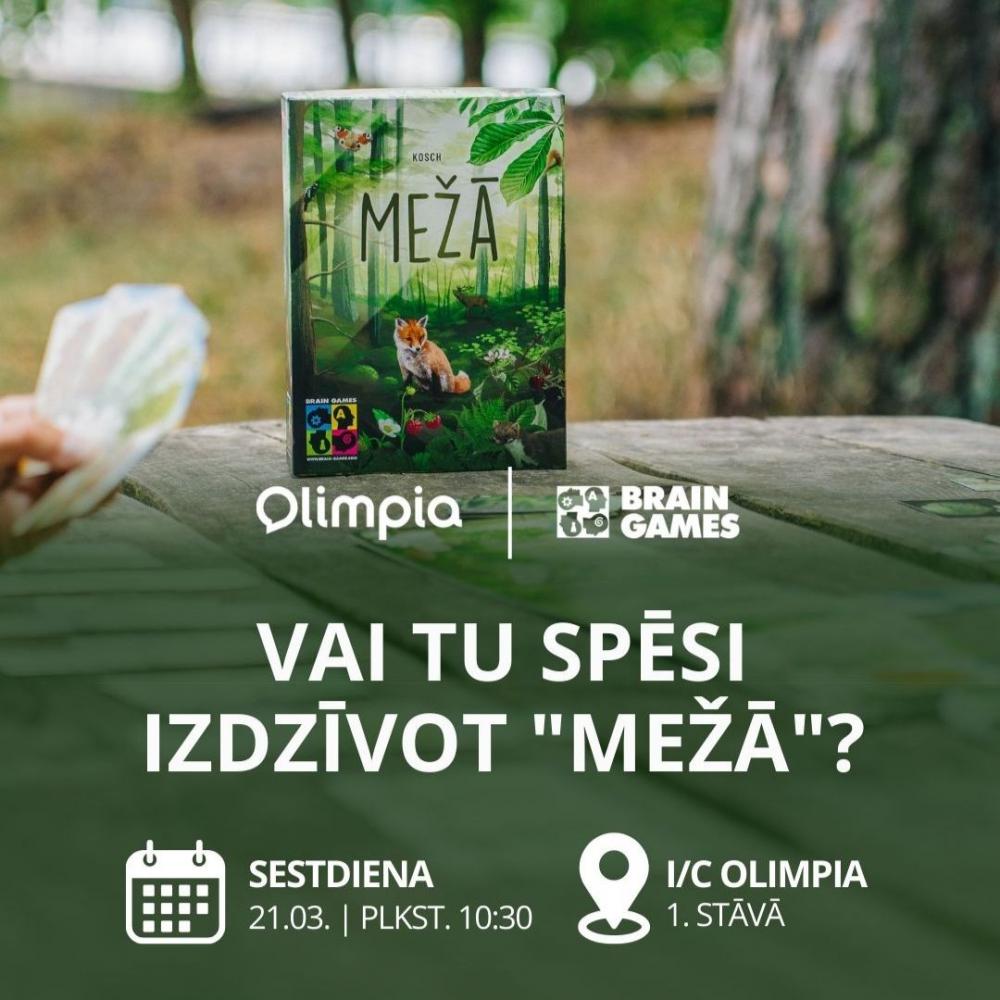 Izaicini prātu - Brain Games turnīrs “Mežā”  ✨🎲