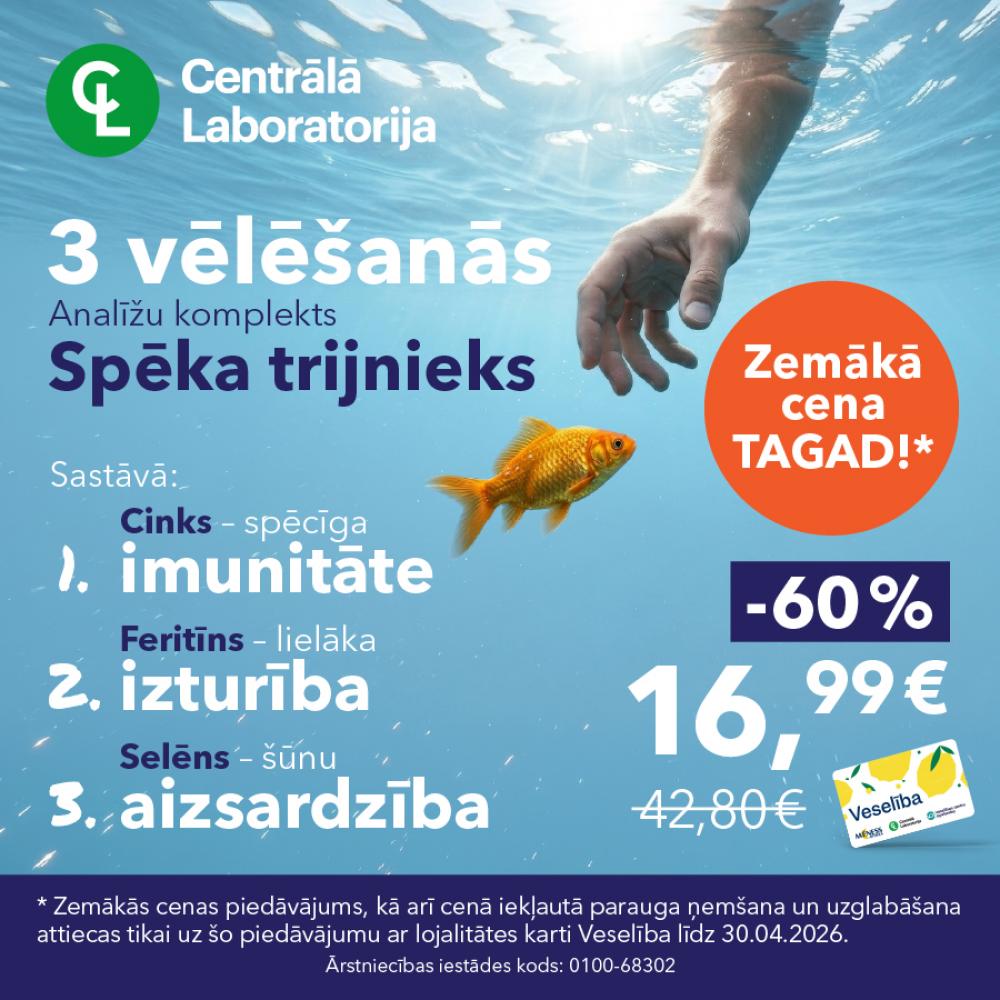 Analīžu komplekts “Spēka trijnieks”
