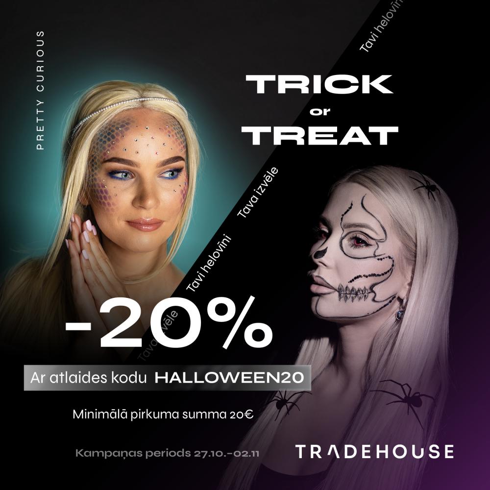 TRICK OR TREAT🎃 Tavi Halovīni, tava izvēle! TRICK OR TREAT🎃 Tavi Halovīni, tava izvēle!
