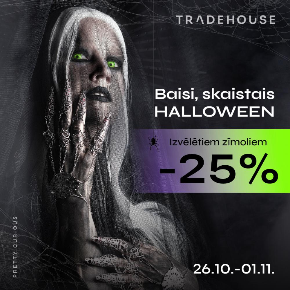Laiks ļauties Helovīna noskaņai un skaistuma eksperimentiem ar 25% atlaidi izvēlētiem zīmoliem 👻