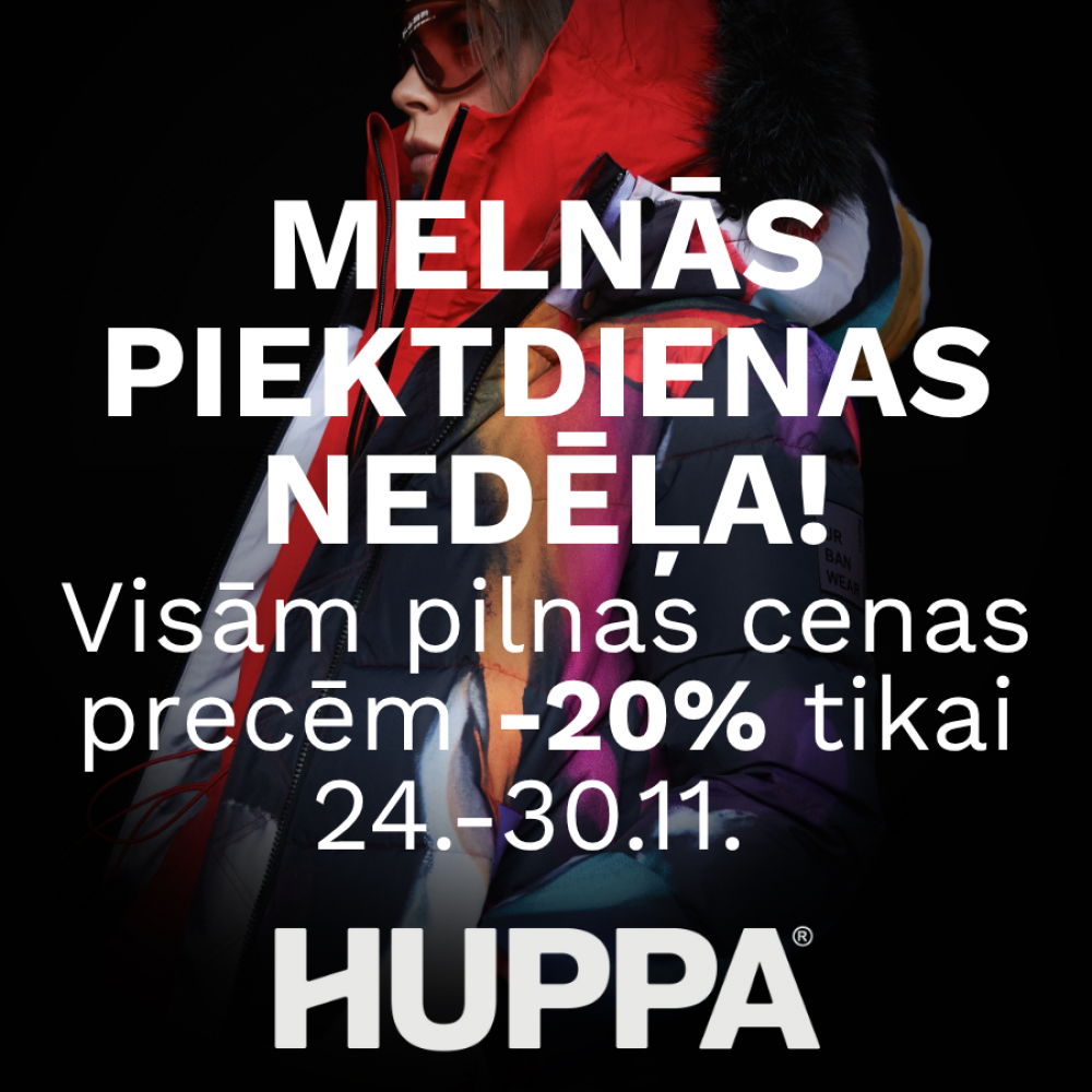 Atlaides sākot no -20% visām precēm.
