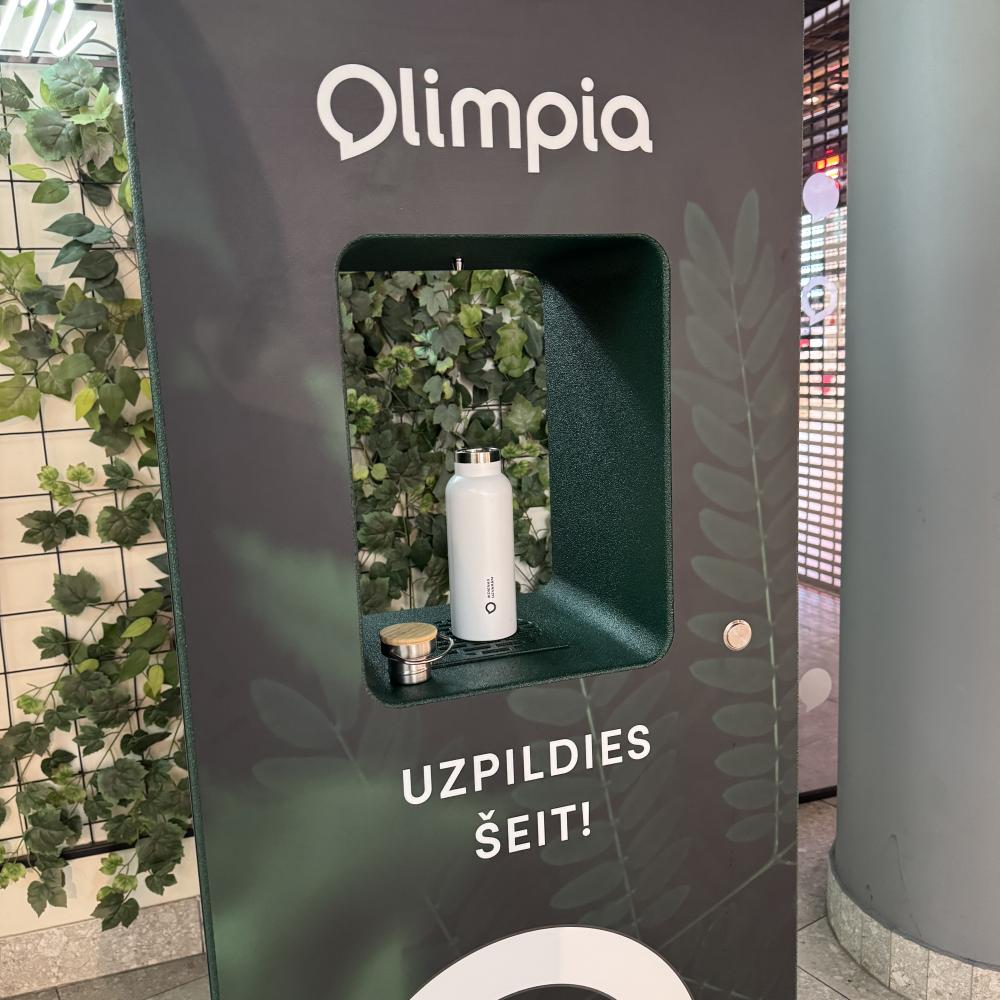 i/c Olimpia atklāts bezmaksas ūdens punkts 🚰