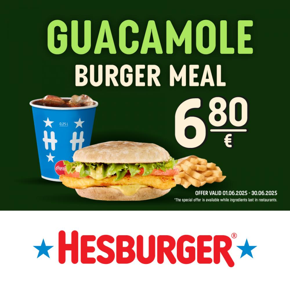 Taste the flavor-packed guacamole burger. Truly tasty!