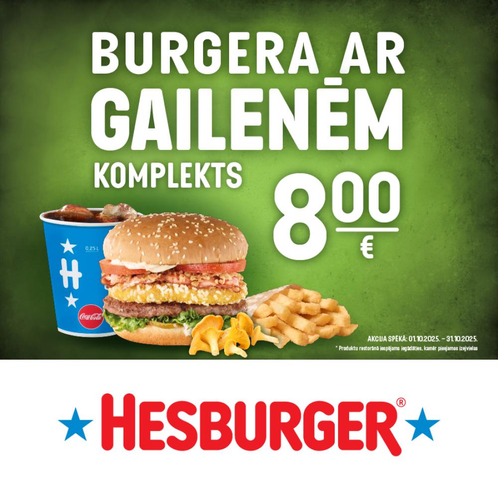 Burgers ar gailenēm.