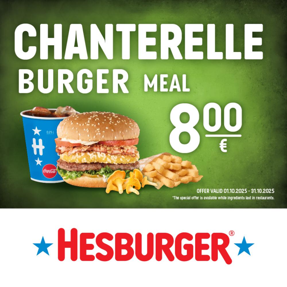 Chanterelle Burger