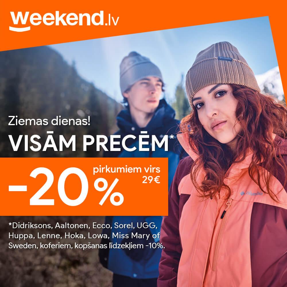 ZIEMAS DIENAS ❄️Visām precēm -20%