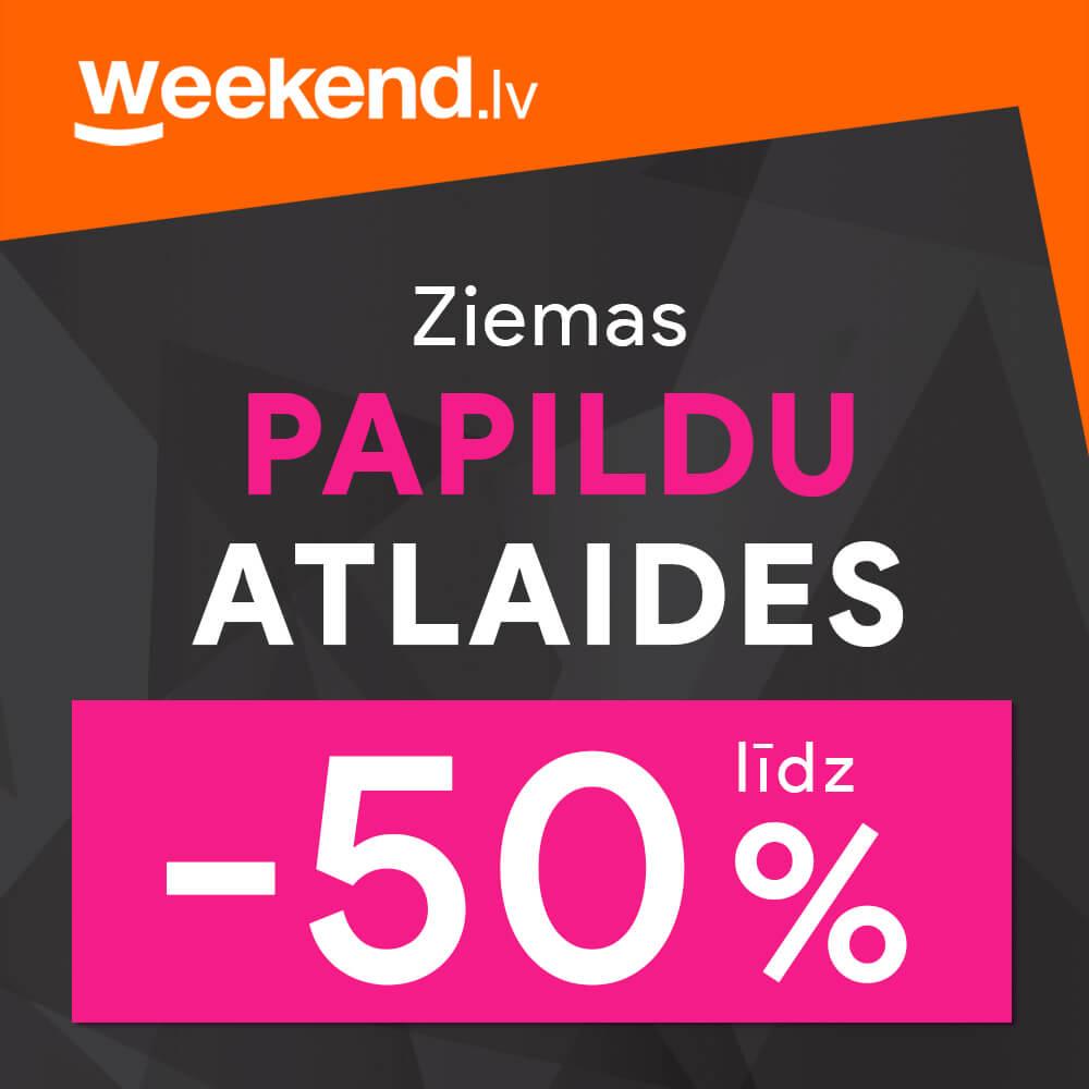 Papildu atlaide līdz 50%.