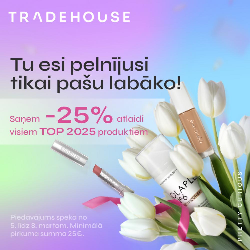 Sieviešu dienas īpašais piedāvājums - no 5. līdz 8. martam svinam skaistumu, spēku un iedvesmu kopā!