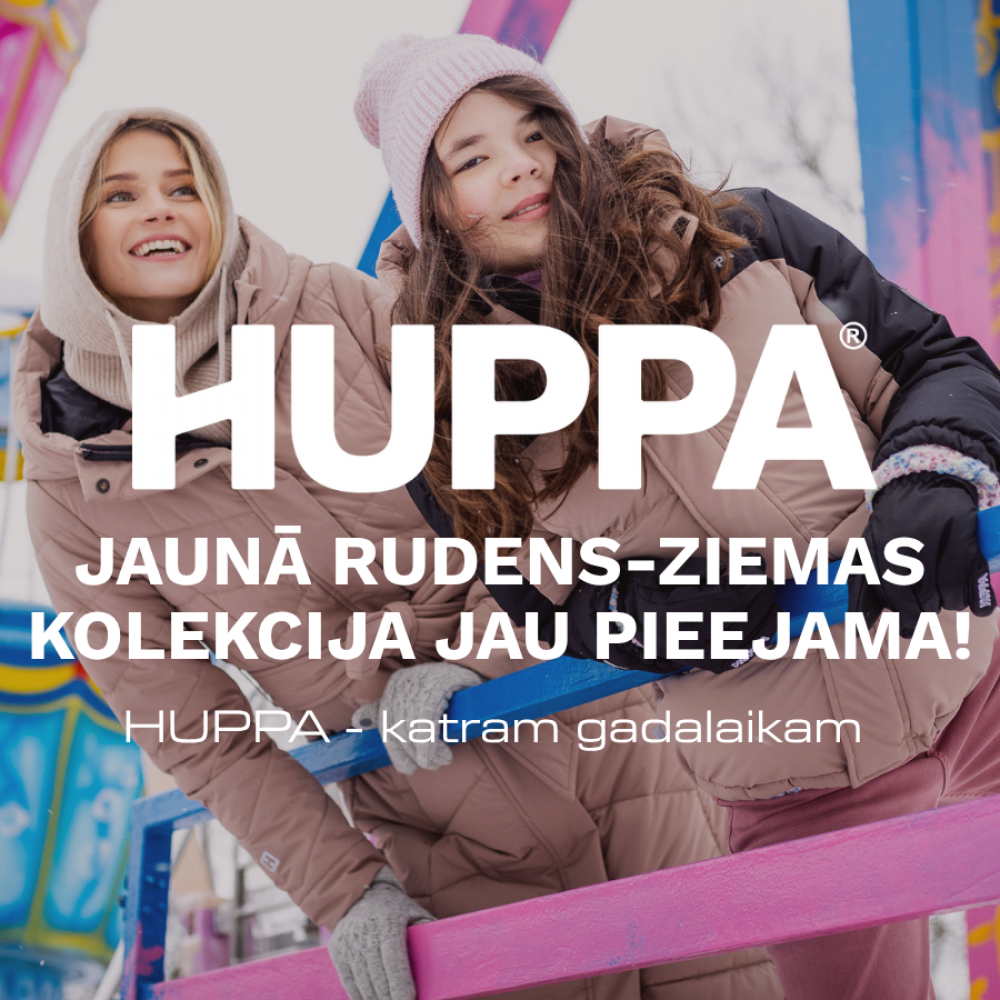 🍂 Klāt rudens un HUPPA jaunā rudens-ziemas kolekcija, lai to izbaudītu!
