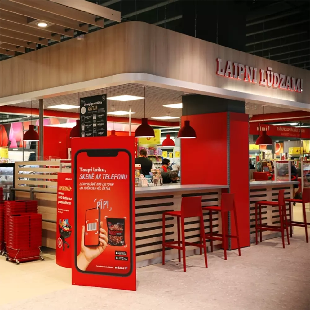 The newest concept Rimi hypermarket in Latvia has opened