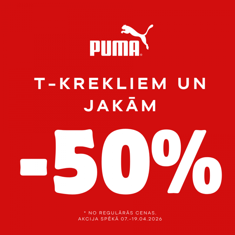 ATLAIDES -50% T-krekliem un jakām