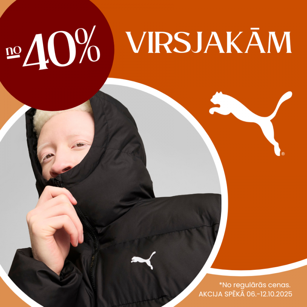 -40% virsjakām!