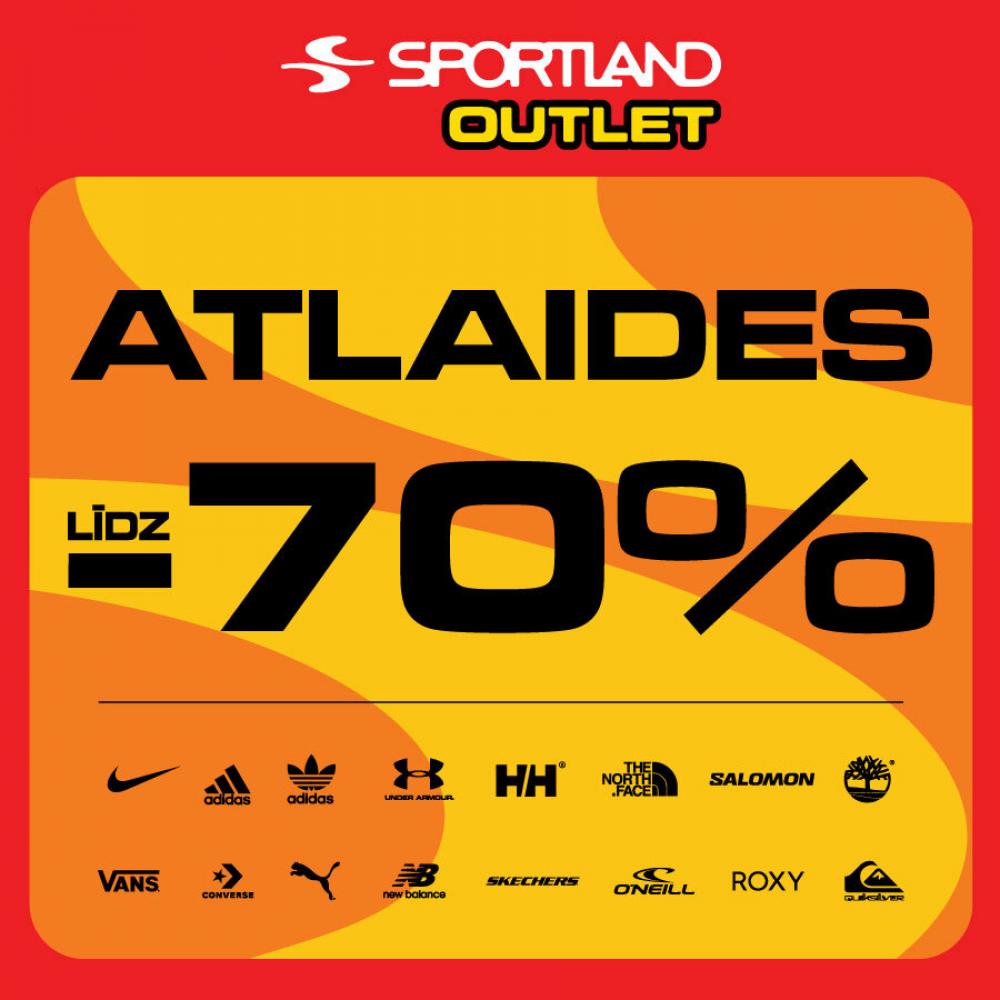 💥 Vasaras jaudīgākās atlaides labākajiem sporta zīmoliem ar SPORTLAND Outlet