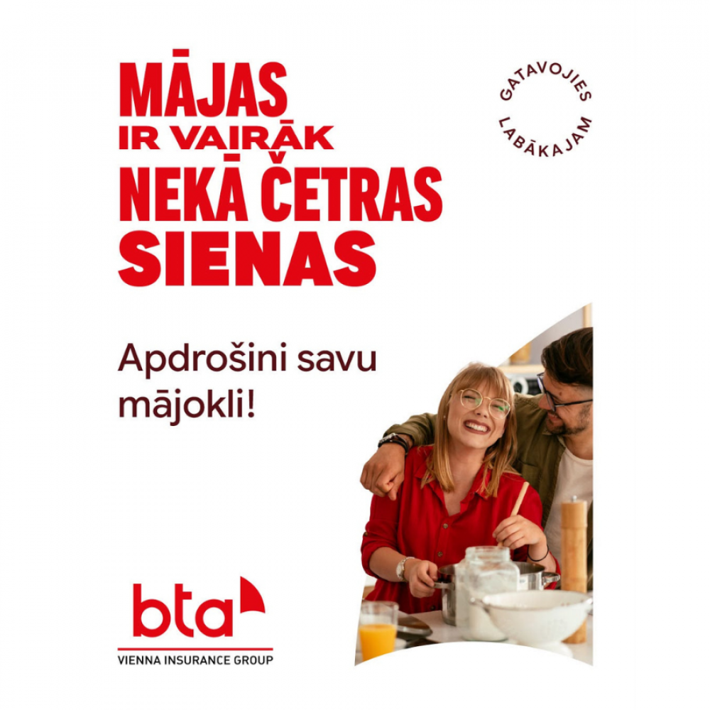 🏠 Augustā apdrošini savu īpašumu īpaši izdevīgi ar BTA!