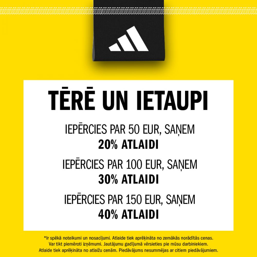 TĒRĒ UN IETAUPI - 20%, 30% UN 40% ATLAIDE