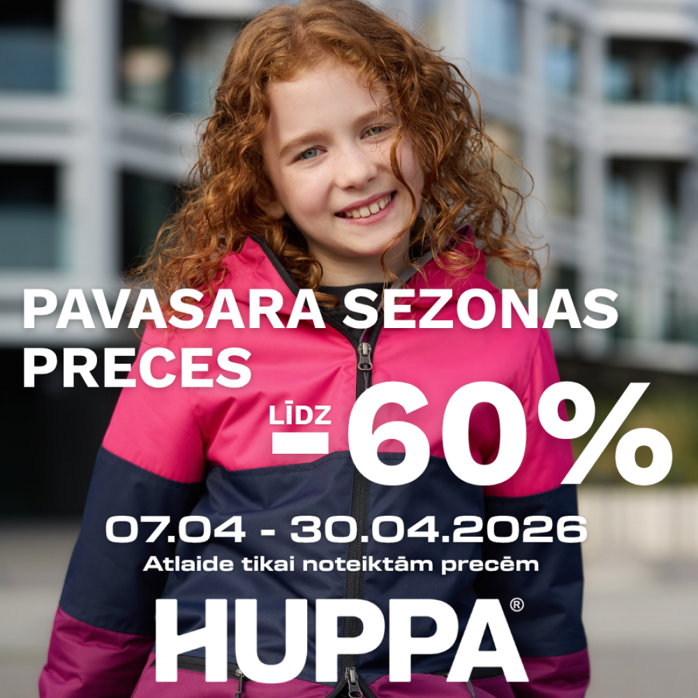 Pavasara sezonas preces līdz 60%