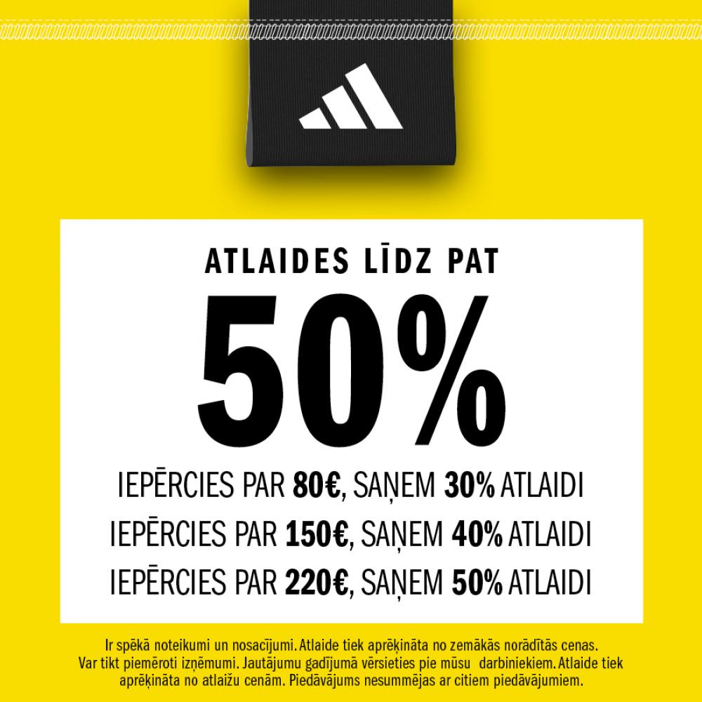 Tikai 2 dienas! Jo lielāks pirkums, jo lielāka atlaide 🏃