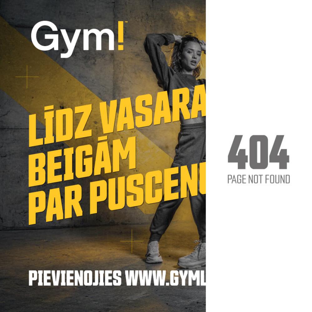 🔥 VASARAS KAMPAŅA 🔥

Trenējies Gym! par 9,50 € mēnesī līdz vasaras beigām.