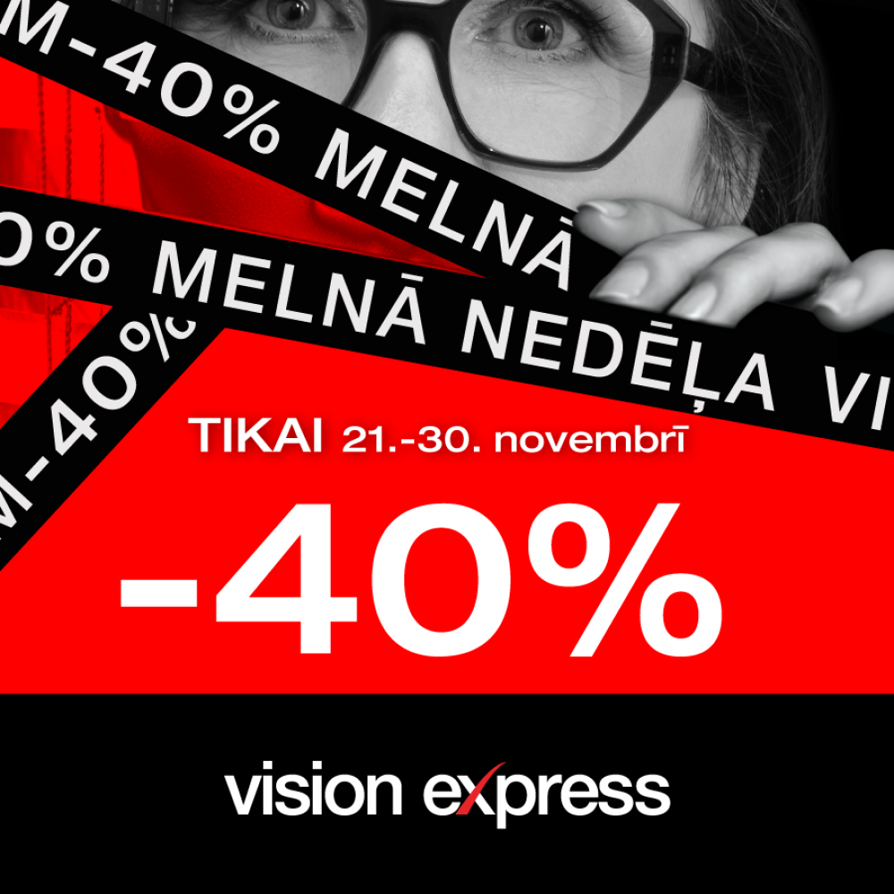 VISAM 40% ATLAIDE!