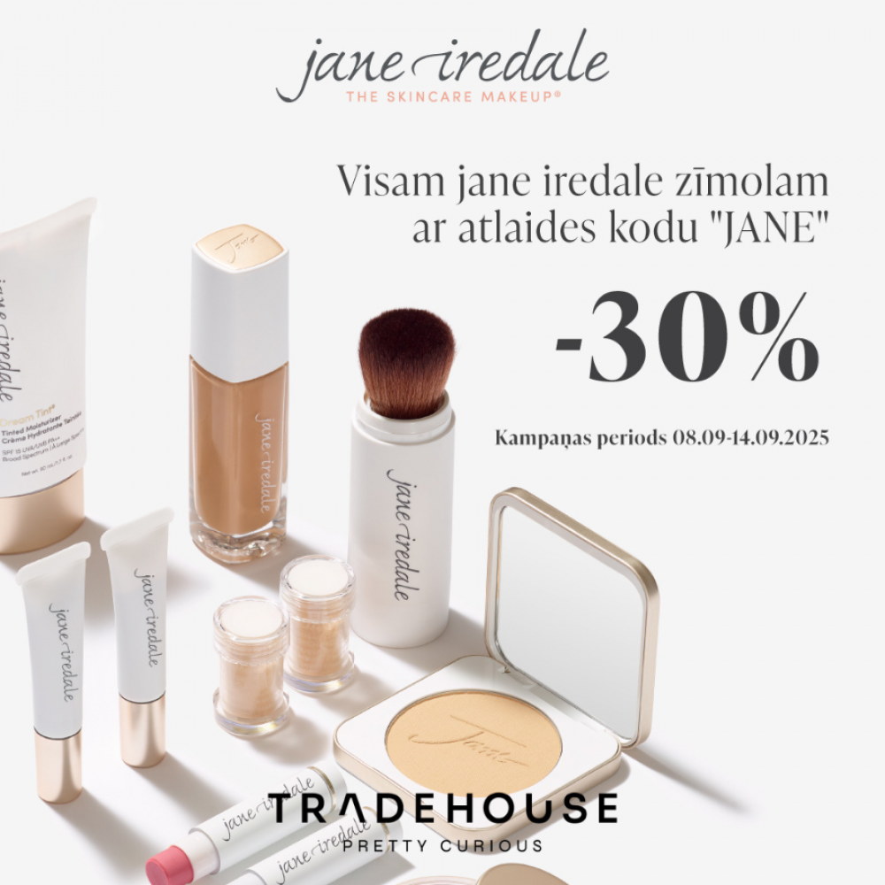 Atklāj dabisku skaistumu ar Jane Iredale! 🌸