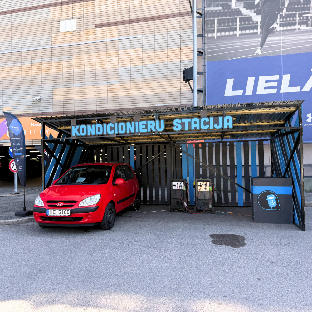 📍Come visit – Kondicionieru stacija at s/c Olimpia, outdoor parking area! 📍Come visit – Kondicionieru stacija at s/c Olimpia, outdoor parking area!