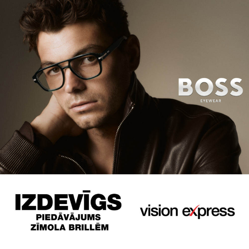 BOSS zīmola brilles tikai 169€