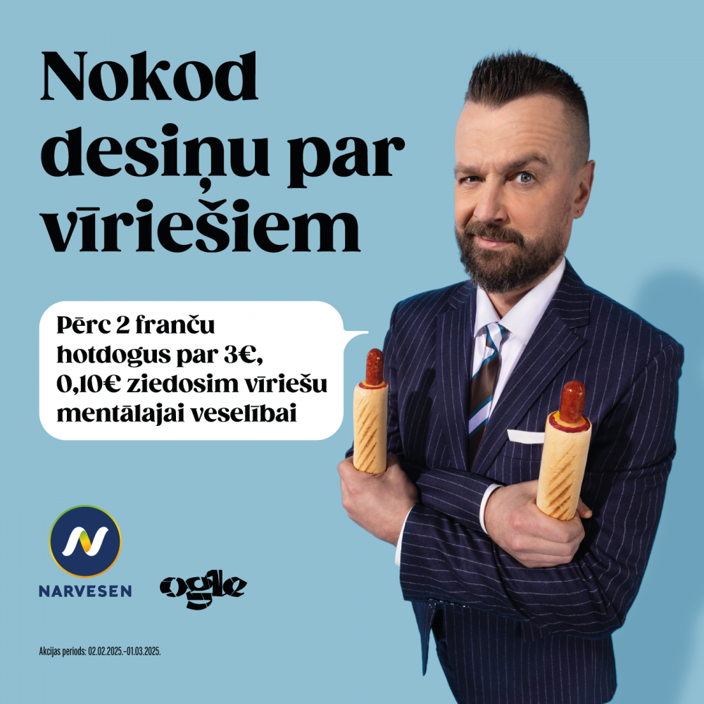 Nokod desiņu par vīriešiem!